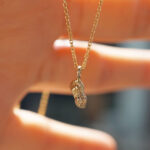 10K Peanut Necklace