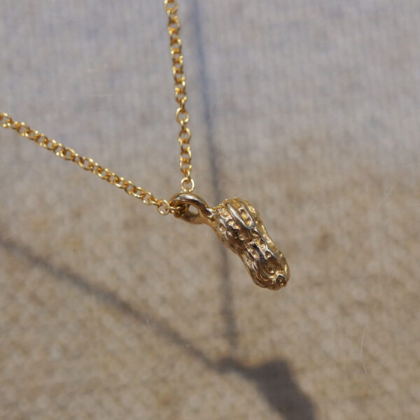 10K Peanut Necklace