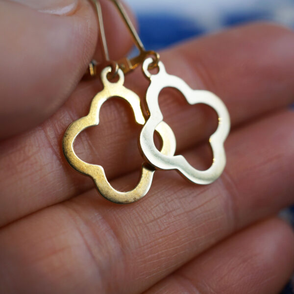 Quatrefoil Earrings