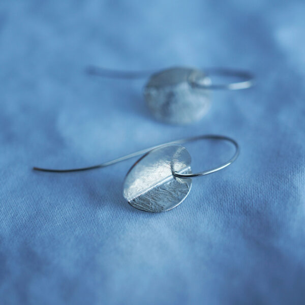 Sterling Silver Eucalyptus Earrings