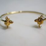 Gold Plated Buffalo Cuff