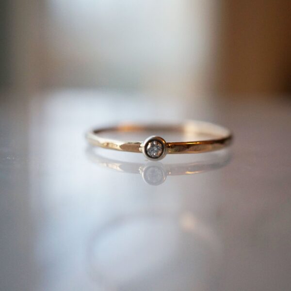 Diamond Wabi-Sabi Ring