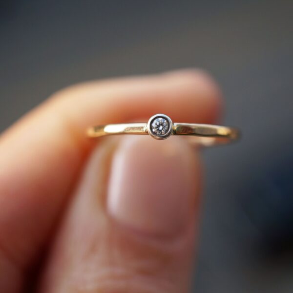 Diamond Wabi-Sabi Ring